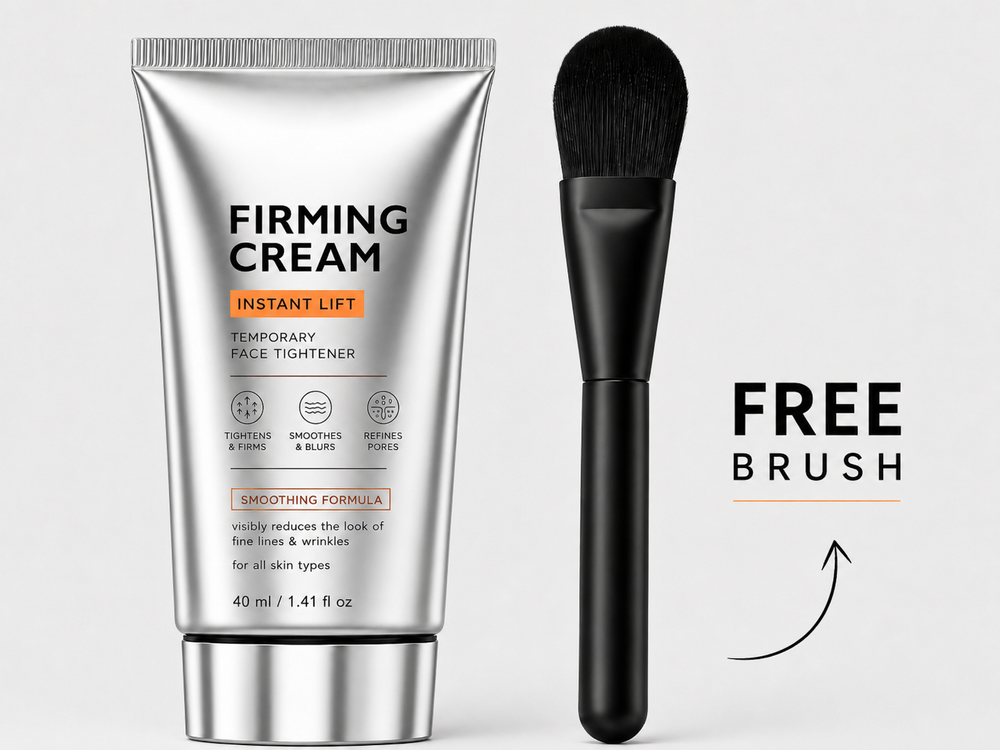 Firming Cream and free application brush